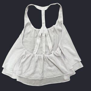 Show Me Your MuMu Light Lavender Chiffon Tank Top